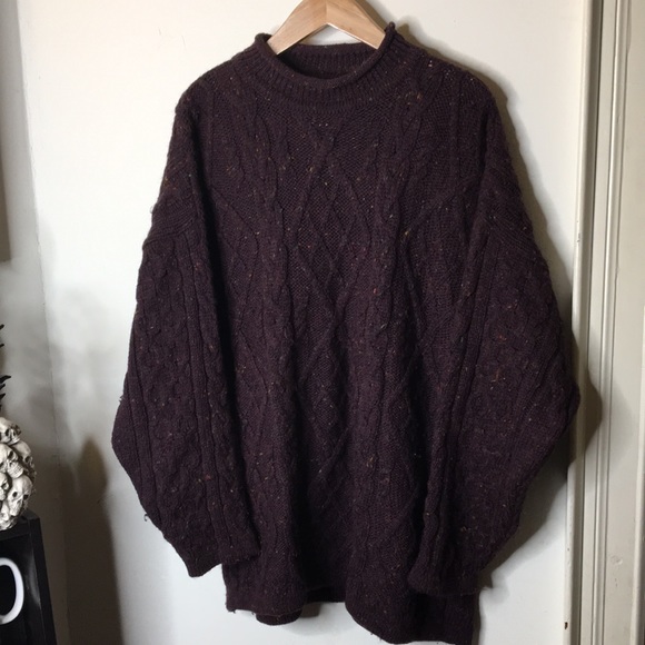 west highland Other - West Highland Woollens Size Large Wool Knit Sweater Long Sleeve Roll Neck